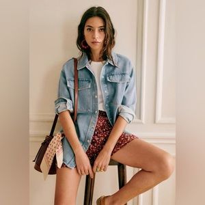 Sezane Raphael Jacket | Light Blue | US 6 (FR 38)